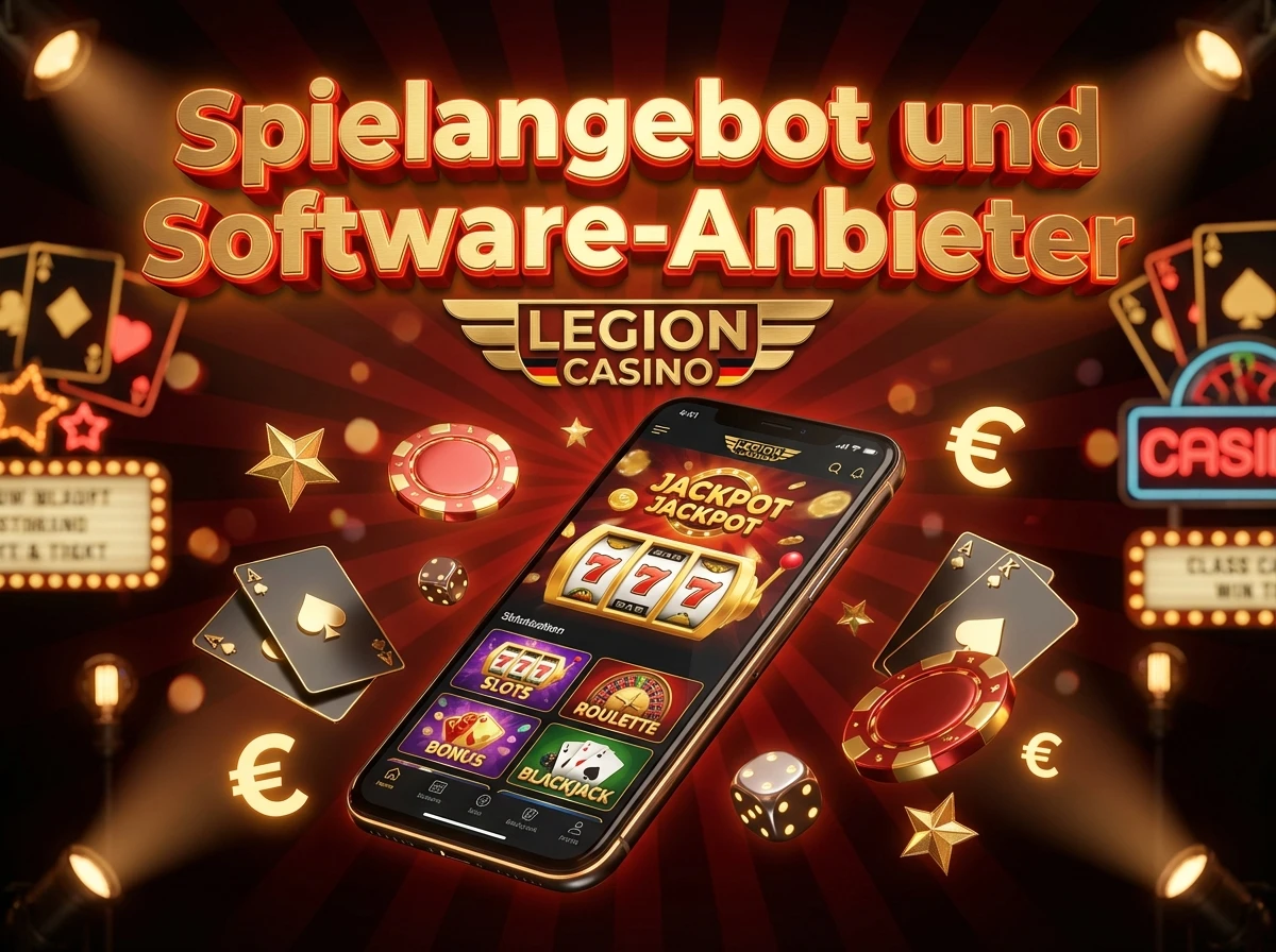 Spielangebot und Software-Anbieter